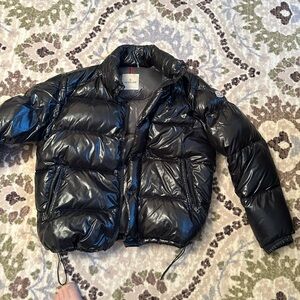 Moncler Glossy Black Puffer Jacket